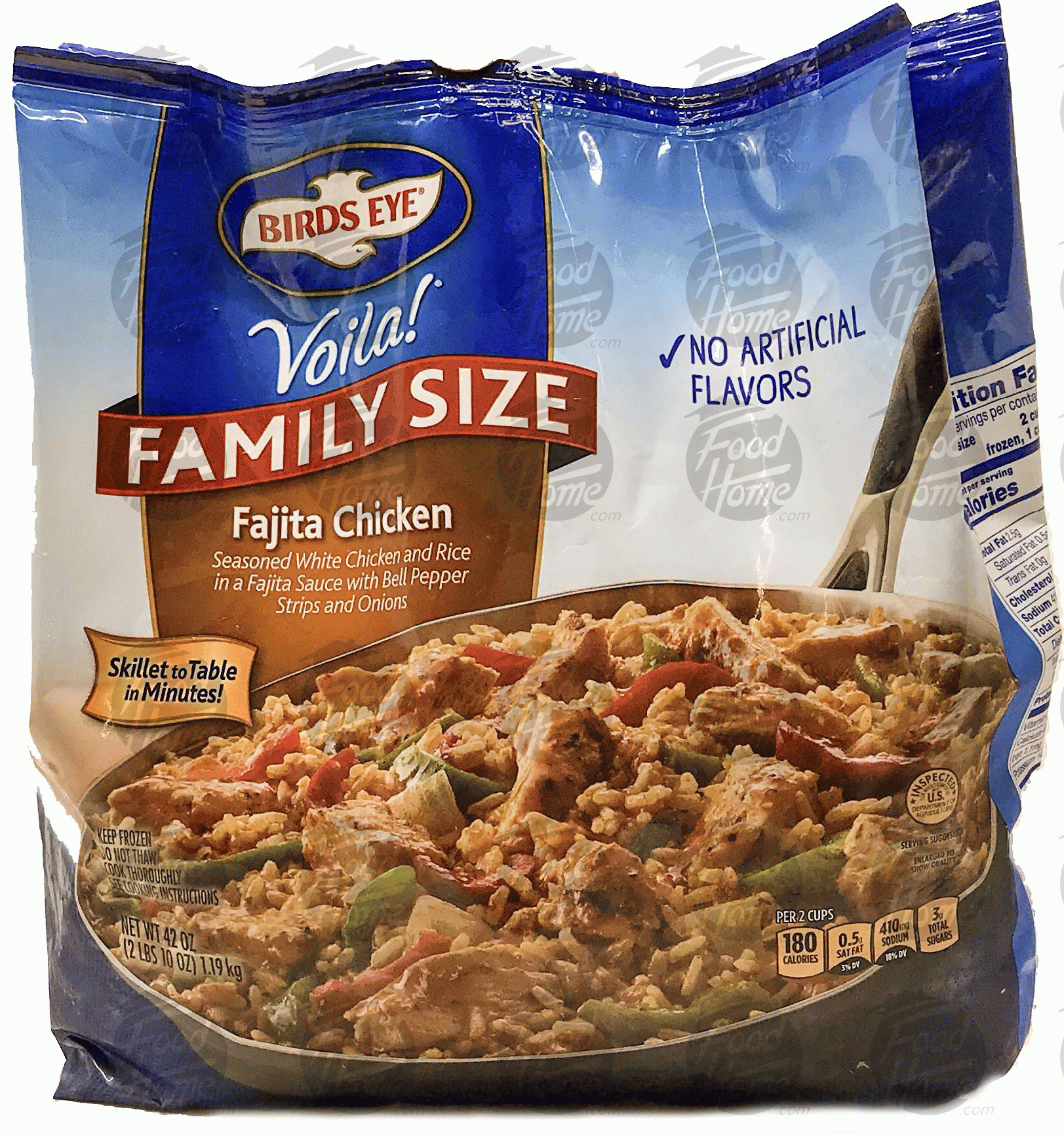 Birds Eye Voila! Family Size fajita chicken, family size, frozen bag Full-Size Picture